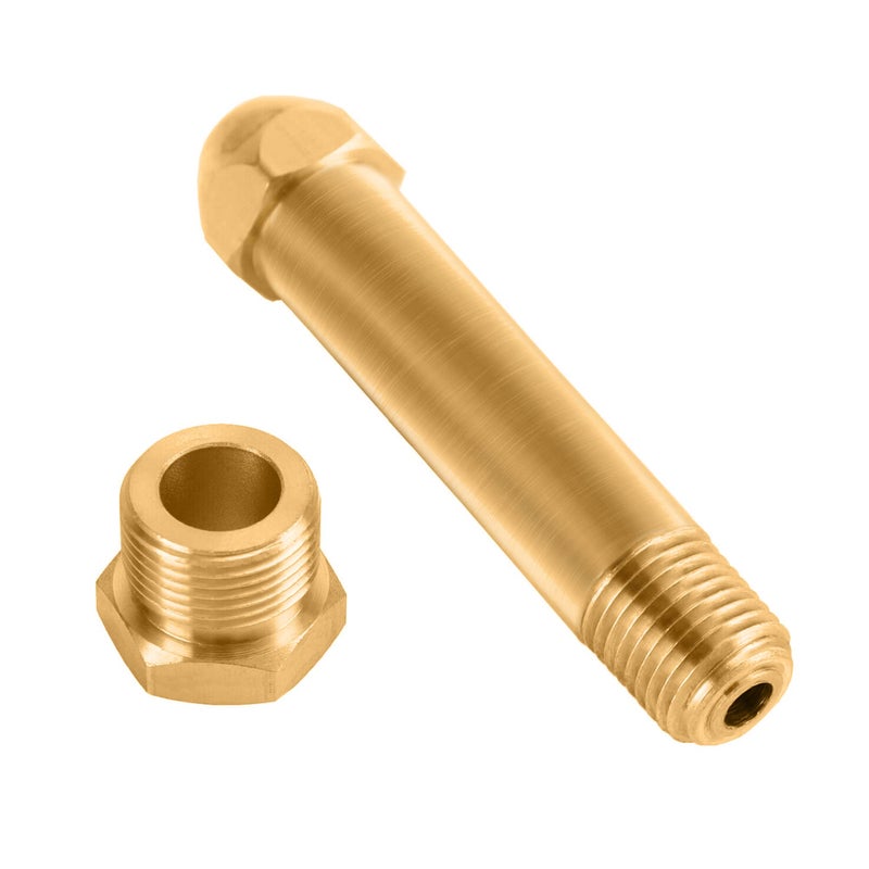COLIBYOU CGA-580 Nut & 3" Nipple, Regulator Inlet Bottle Fittings (Helium Argon Nitrogen) - Image 1